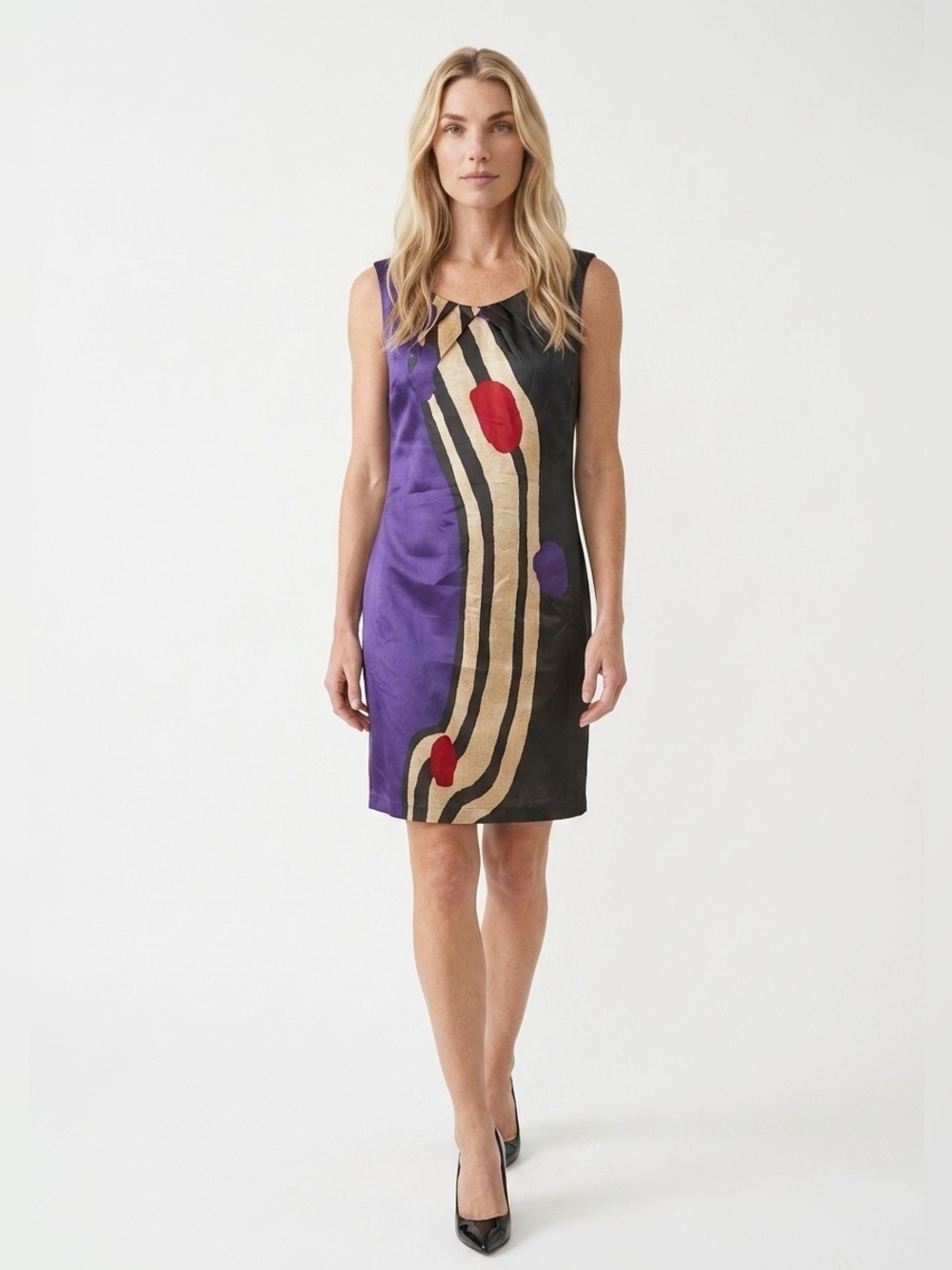 ✌️4/$20✌️ Pomodoro satin dress